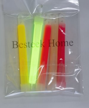 Besteek Home Glow Lights Sticks, LED Foam Sticks with Colorful Flashing,Glow in the Dark Party Supplies for Wedding, Raves, Concert, Party, Camping, Sporting Events