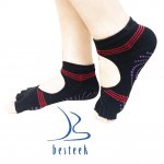 Besteek Yoga Pilates Non Slip Fingerless Socks and Gloves